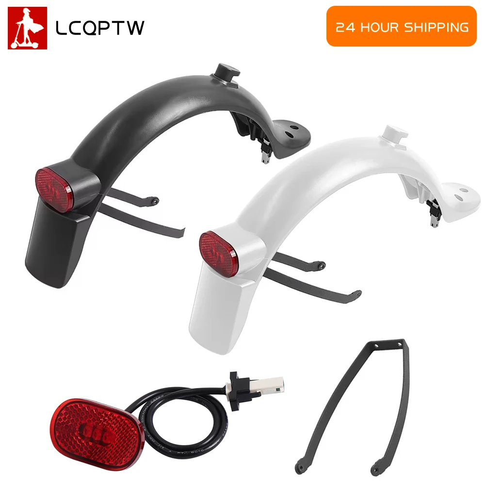 

For Xiaomi M365 1S Pro PRO2 Electric Scooter Back Mudguard Accessories Rear Wheel Fender Taillight Kickstand Support Kit