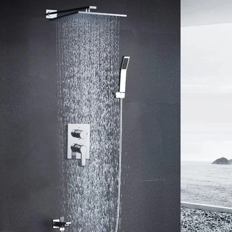 The best custom mounting height 2400mm handheld shower set
