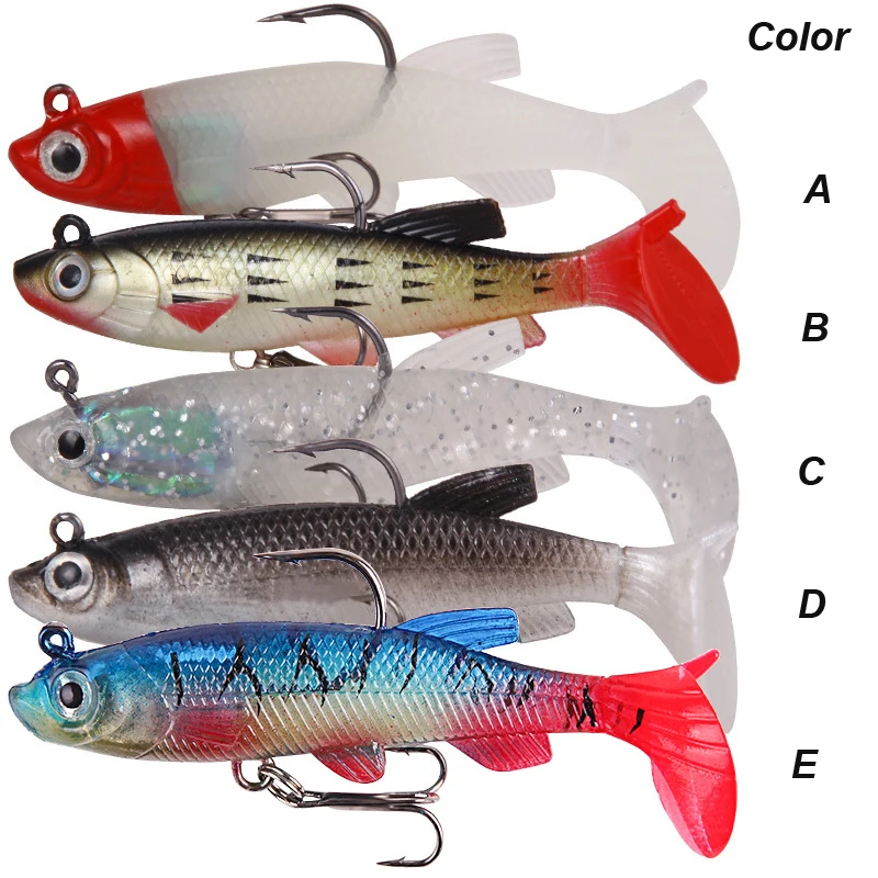 WESTBASS 1PX Weedless Siwmbait 85mm-13g Trolling Fishing Lure Sinking Soft Bait Silicone leurre cebo suave fisching Rubber Isca