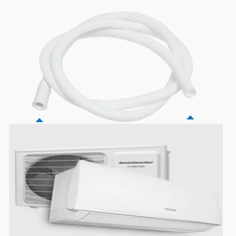 1pcs Drain Hose Washing Machine Snap On Type Water Injection Extension Pipe Air Conditioner Drain Pipe Home Bathroom Accessory