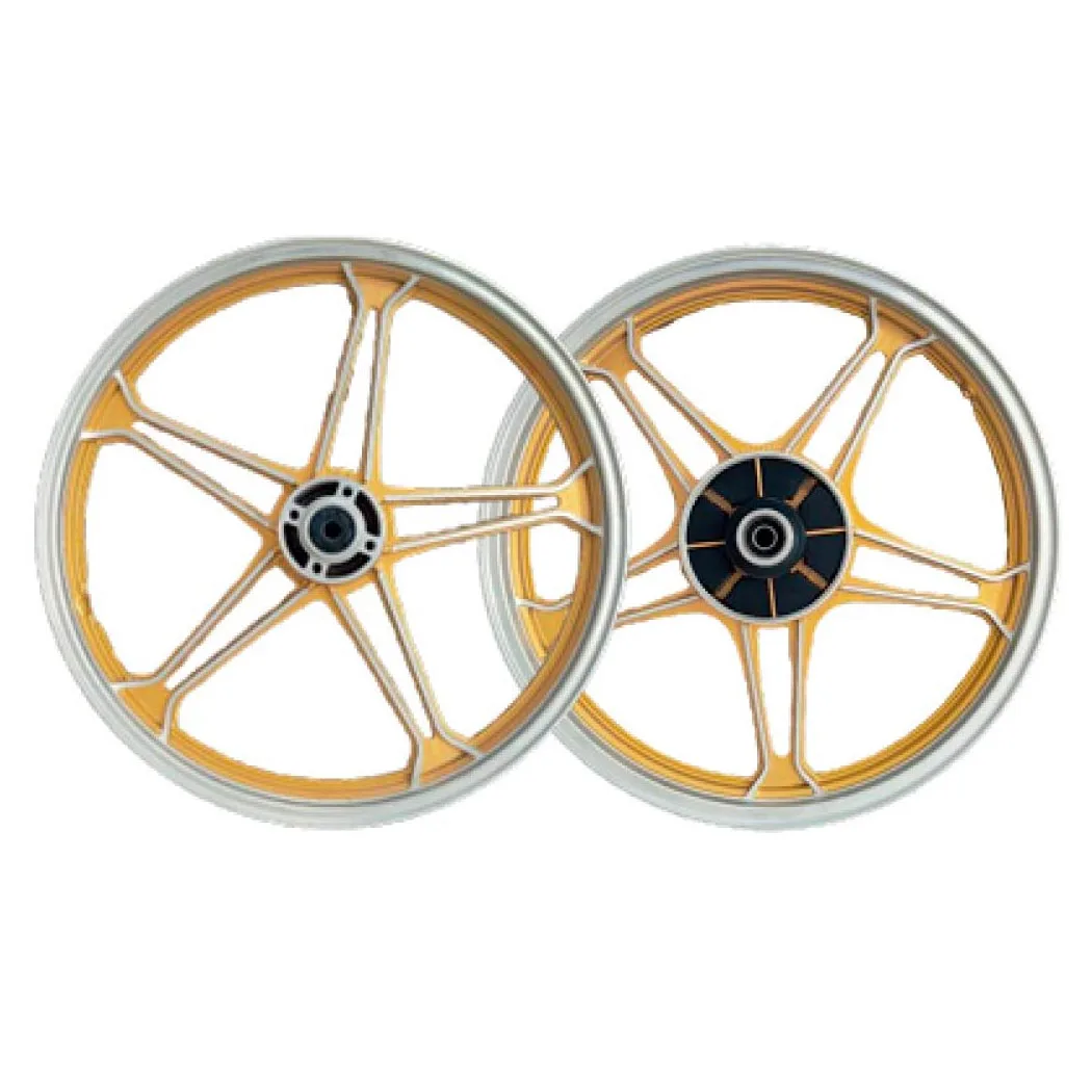 High performance manufacturing front wheel 1.6 18inch and rear wheel 1.85 16inch aluminium alloy motorcycle wheel rims