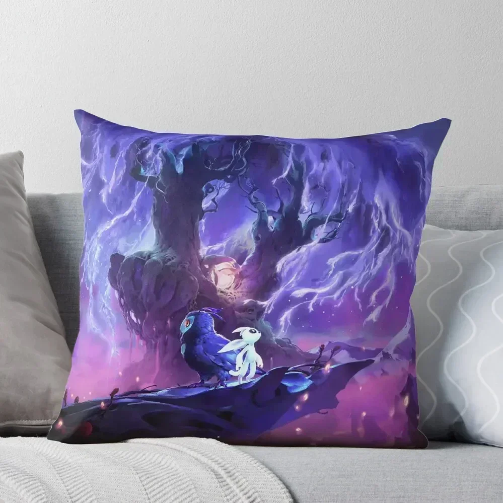 

Ori Will of the Wisp Throw Pillow Luxury Pillow Case christmas ornaments 2025 Cushions For Sofa Room decorating items pillow