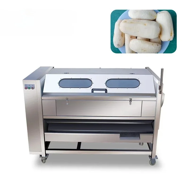 (TS-M600) Industrial Fruit and Vegetable Peeling Washing Machine Potato Peeler and Washer Machine