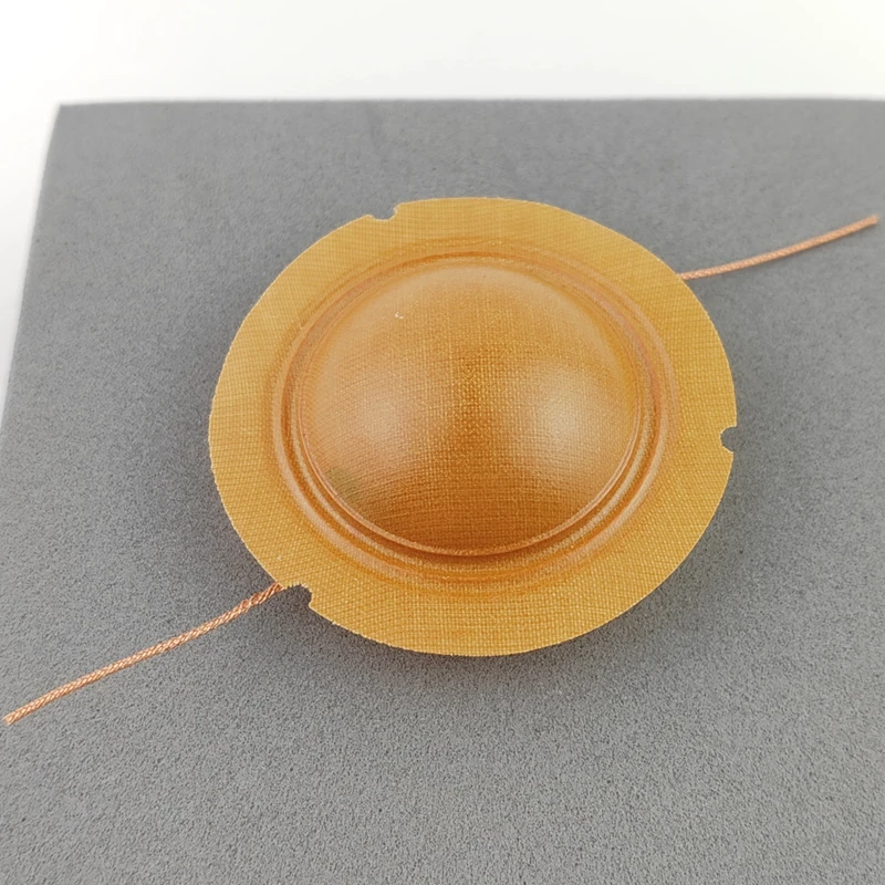 2Pcs 33.7mm Tweeter Voice Coil 40W 33.7 Core Horn Loudspeaker Speaker Treble Resin Film Diaphragm Drive Head Repair Parts