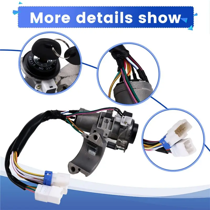 819054A610 Car STARTER LOCK + KEYS And CYLINDER LOCK SET For I800 H1 Starex H-1 2002 Car Part 81905-4A610-A02G