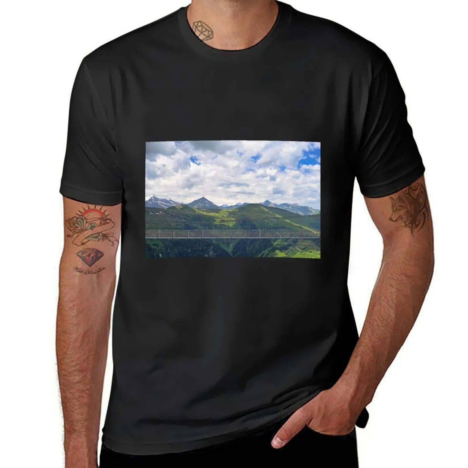 

Stubnerkogel suspension bridge Bad Gastein Austria T-Shirt sports fans aesthetic clothes funnys mens graphic t-shirts pack