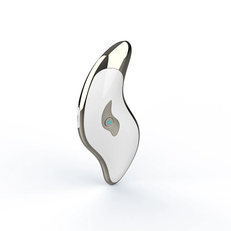 

Smart Library Custom Logo Electric Body Gua Sha Heart Scraping Massager Board Microcurrent Facial Tool For Face Application