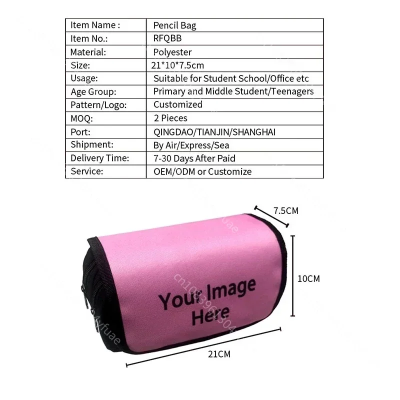 African Print Woman Cosmetic Case Afro Pencil Bag Fashion Girls Stationary Bag School Teenager Case Supplies Pencil Box