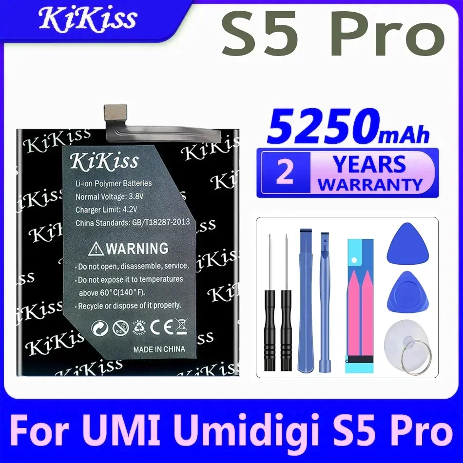 

Аккумулятор KiKiss S5 Pro 5250 мАч для UMI Umidigi S5 Pro (S5Pro S 5 Pro)