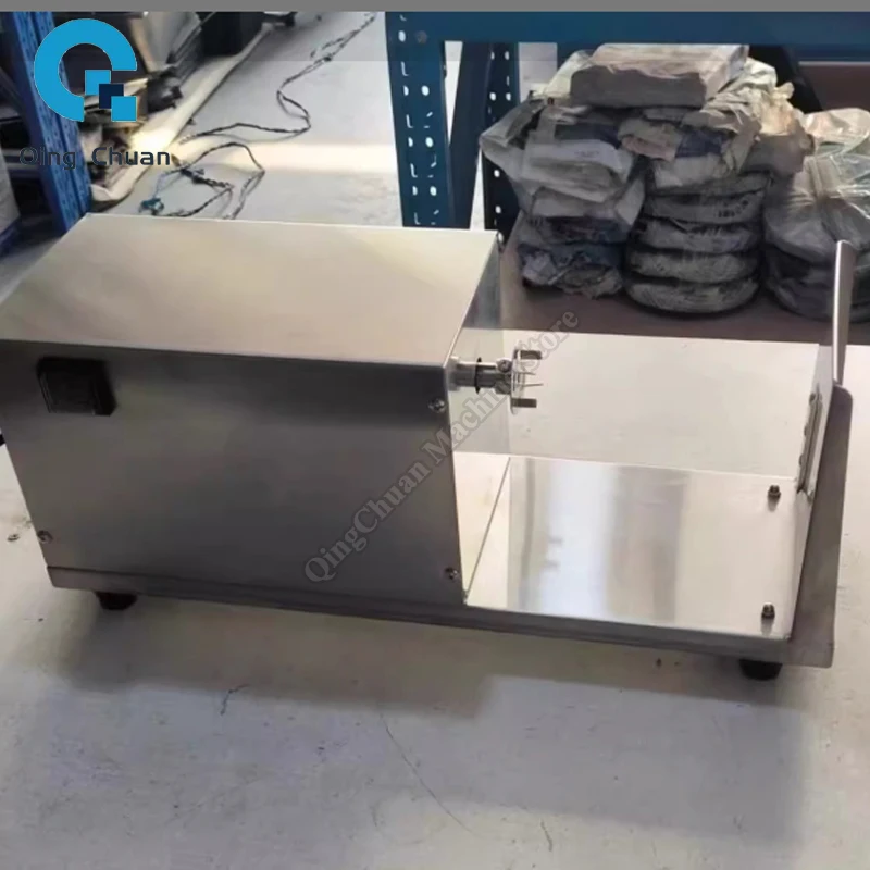 Potato Tower Machine Electric Stainless Steel Kitchen Equipment Potato Tower Rapid Slicing Machine Whirlwind Potato Chip Machine
