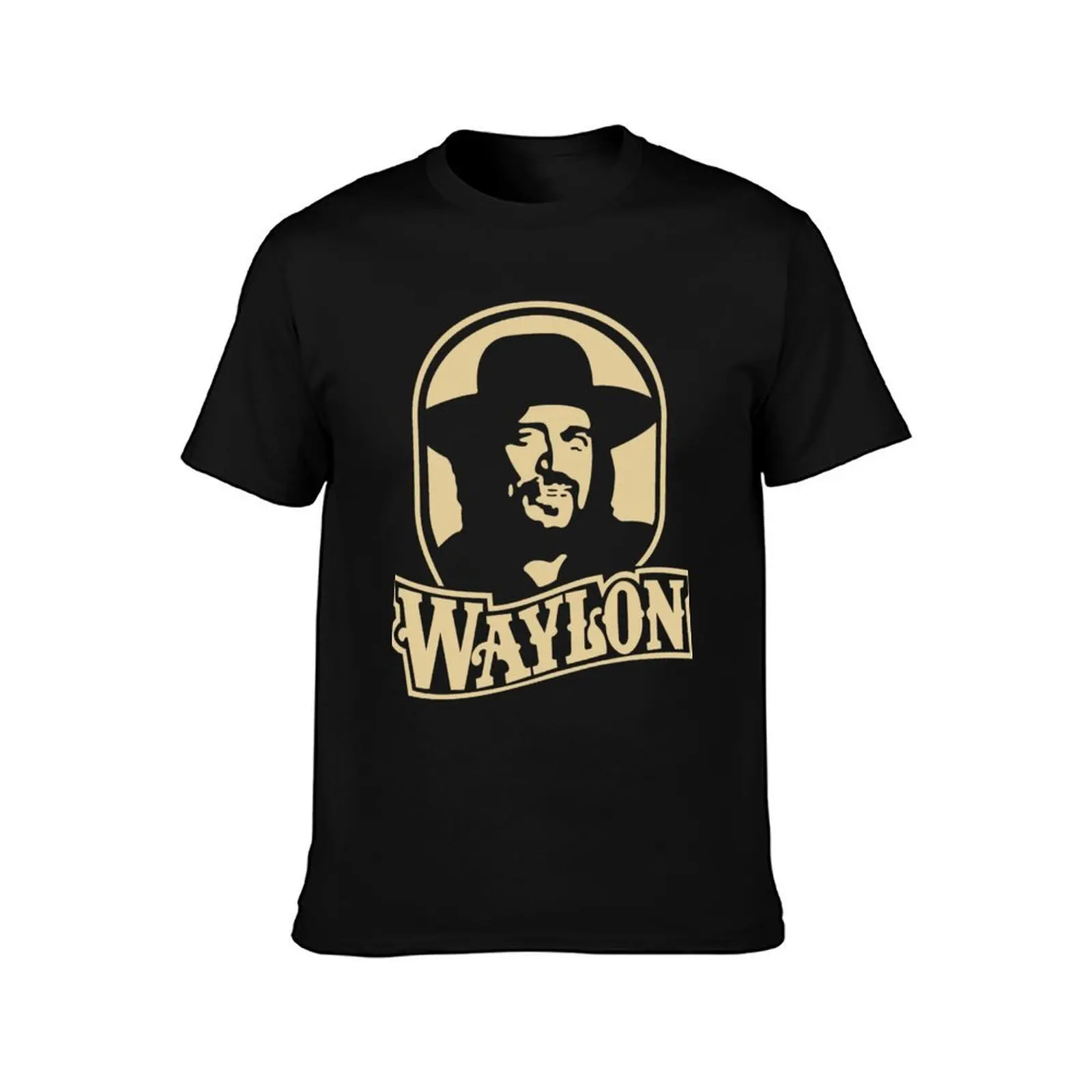 The OFFICIAL Waylon Jennings T-Shirt Summer Casual Cotton Tee Oversized Streetwear Tops Vintage Graphic Print 100% Cotton