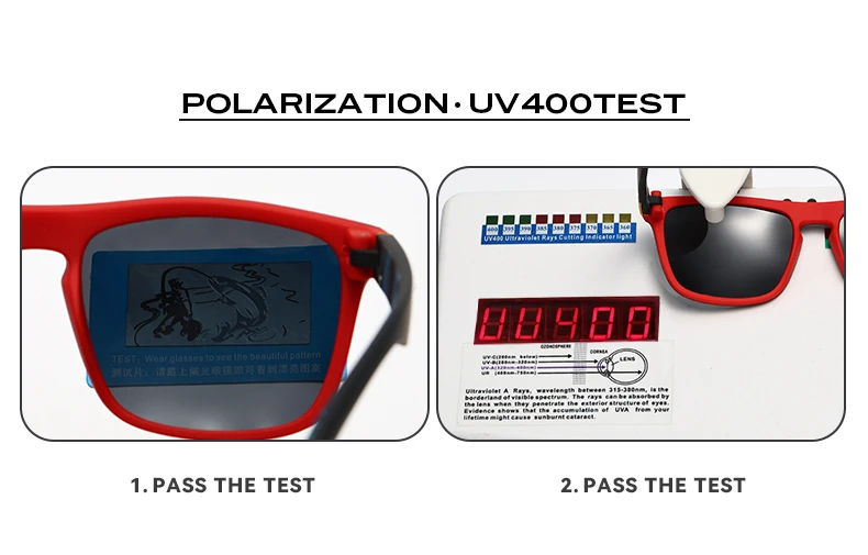 KAROS Polarisierte UV400 Unisex Outdoor Angeln Fahrbrille Tag- und Nachtsonnenbrille mit Verpackung – Detail 5