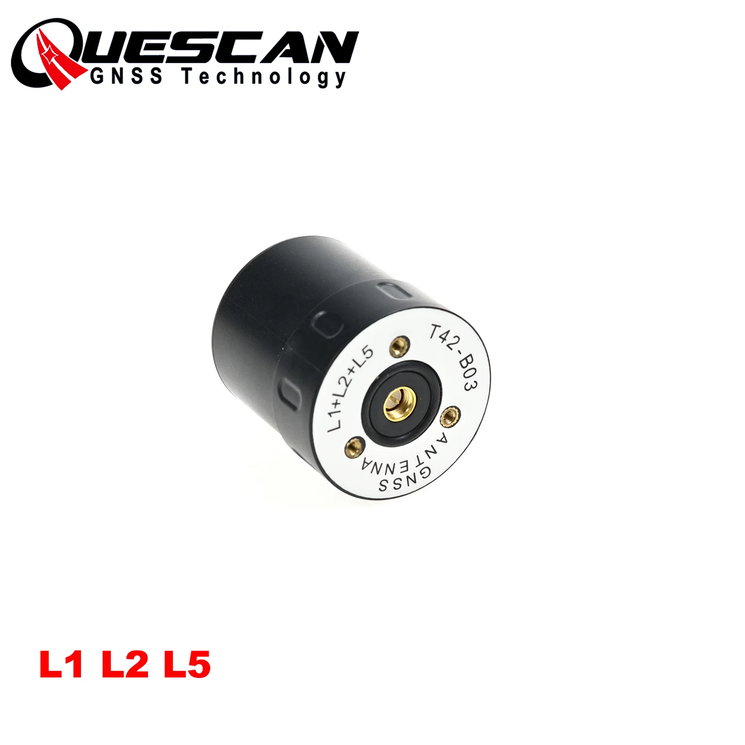 QUESCAN Full-band PPK RTK GPS Helix Antenna L1 L2 L5 GNSS Antenna 1575.42MHz 1227.6MHz 1176.45MHz for F20P F9P F10N GPS Antenna