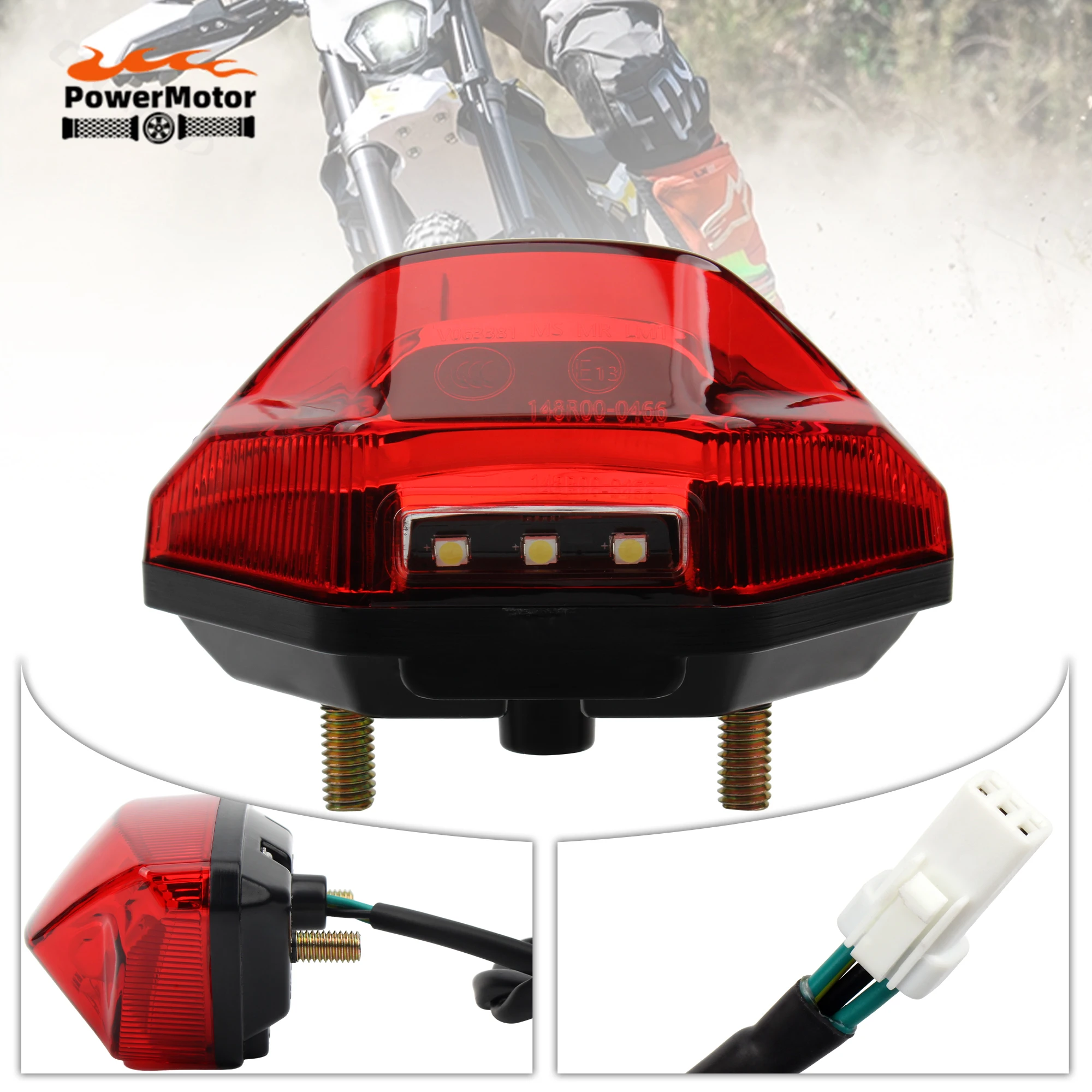 

Enduro 2023 Motorcycle Rear Tail Lights For Surron Ultra Bee SUR-RON Electric Bike DirtBike Universal LED Modified Accessories