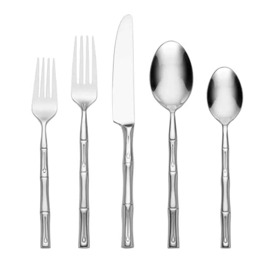 

Bamboo 20 Piece Flatware Set Service for 4
