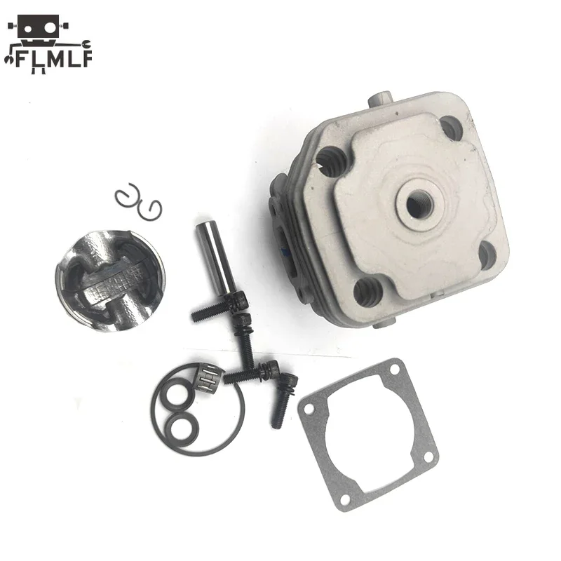 36cc 4 Bolt Gas Engine Cylinder Kit Fit for 1/5 HPI KM ROFUN ROVAN Baja LT FG MCD DTT FID QL Engine Parts