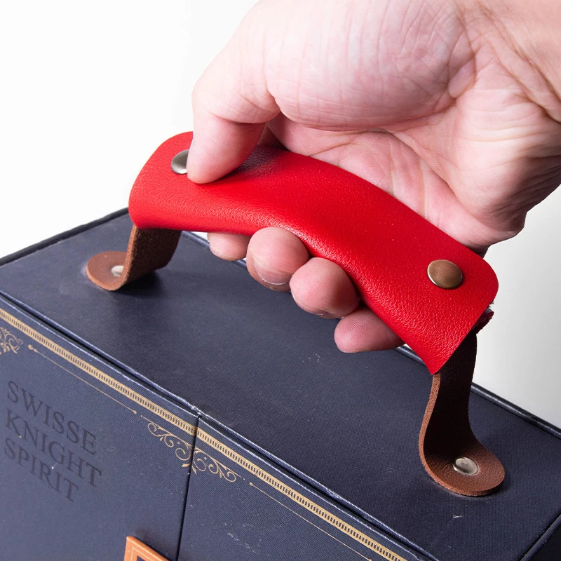 

Durable Leather Bag Handle Wrap for Suitcases, Strap Grip, and Protective Cover