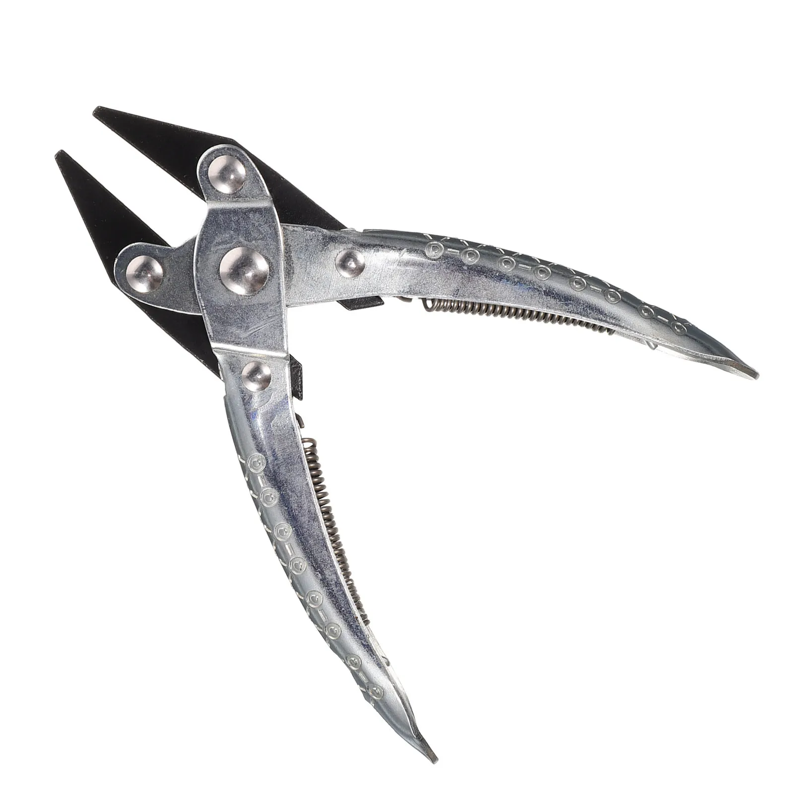 Spring Loaded Flat Nose Pliers Parallel Jaw Jewelry Making Tools Small Craft Repair Holding Clasping Accessories