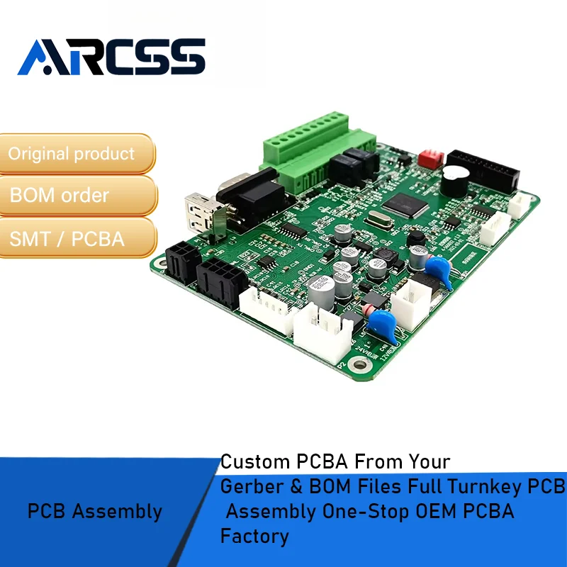 مخصص PCBA من ملفات Gerber & BOM الخاصة بك مجموعة PCB ذات المفتاح الدوار الكامل وقفة واحدة OEM PCBA Factory