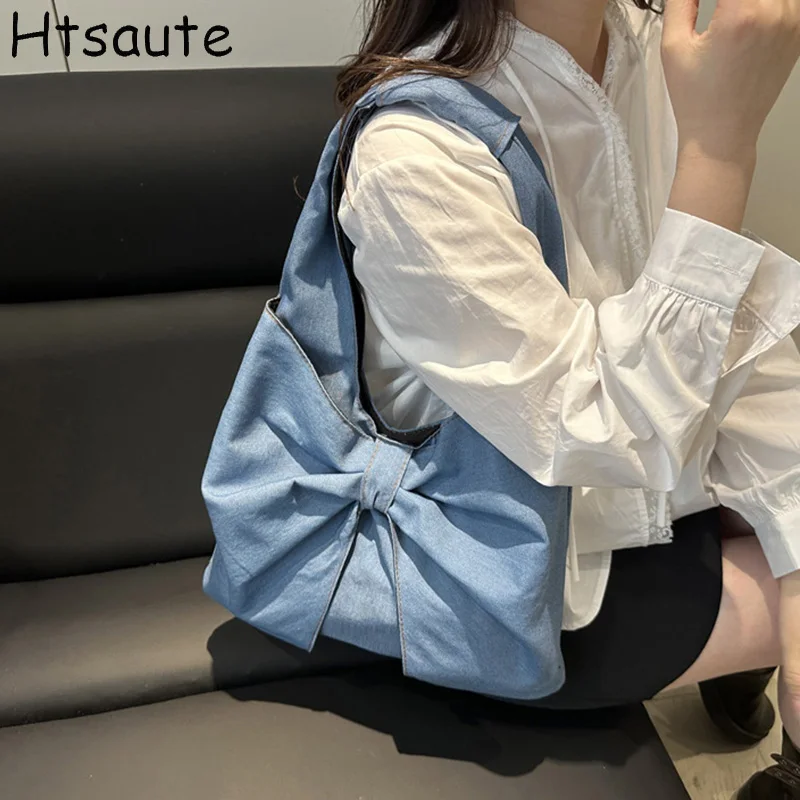 

Large Capacity Single Shoulder Bag For Women Simple Casual Handbag Butterfly Women's Handbag For Commuting and Shopping Tote