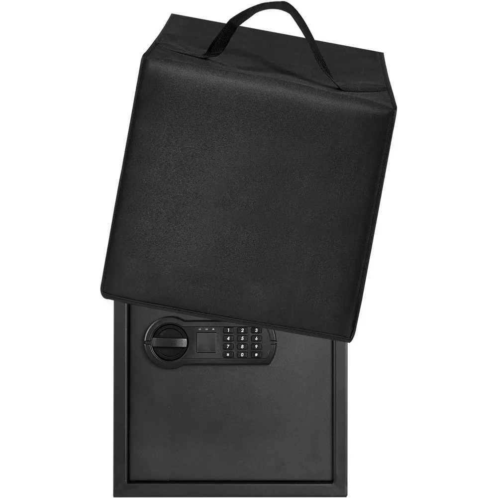 Waterproof Cover for 1.52 Cubic Feet Safe Box Made of 600D Nylon with Ventilated Bottom Design and Top Carry Handle