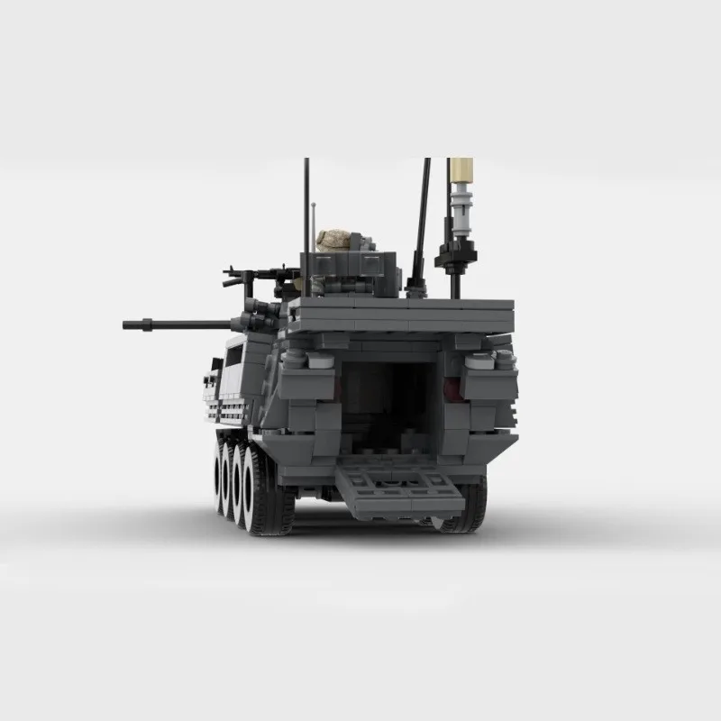 MOC-162457 LAV piechota opancerzony model pojazdu montaż małe cząstki klocki do budowy dzieci uwielbiają zbieranie zabawek z klocków