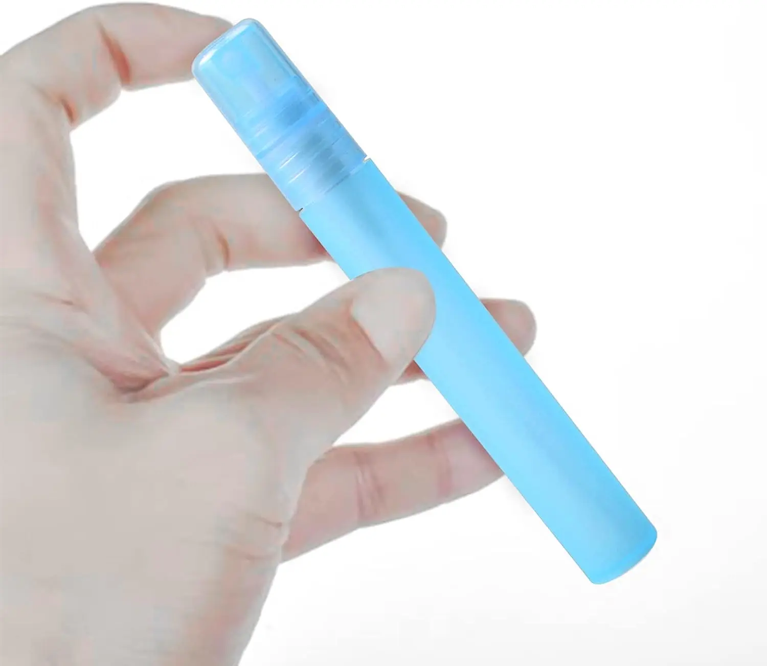 Test Bottle With Round Cap 120*16mm Travel Size Spray Bottle Pocket-Sized Sanitizer Spray 10ml Mini Spray Bottle For Travel view 3
