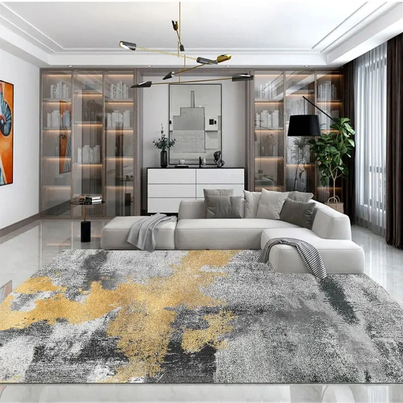 Geometric Printed Carpet Living Room Large Area Rugs Carpet Modern Home Living Room Decoration Bedroom Washable Floor Lounge Rug
