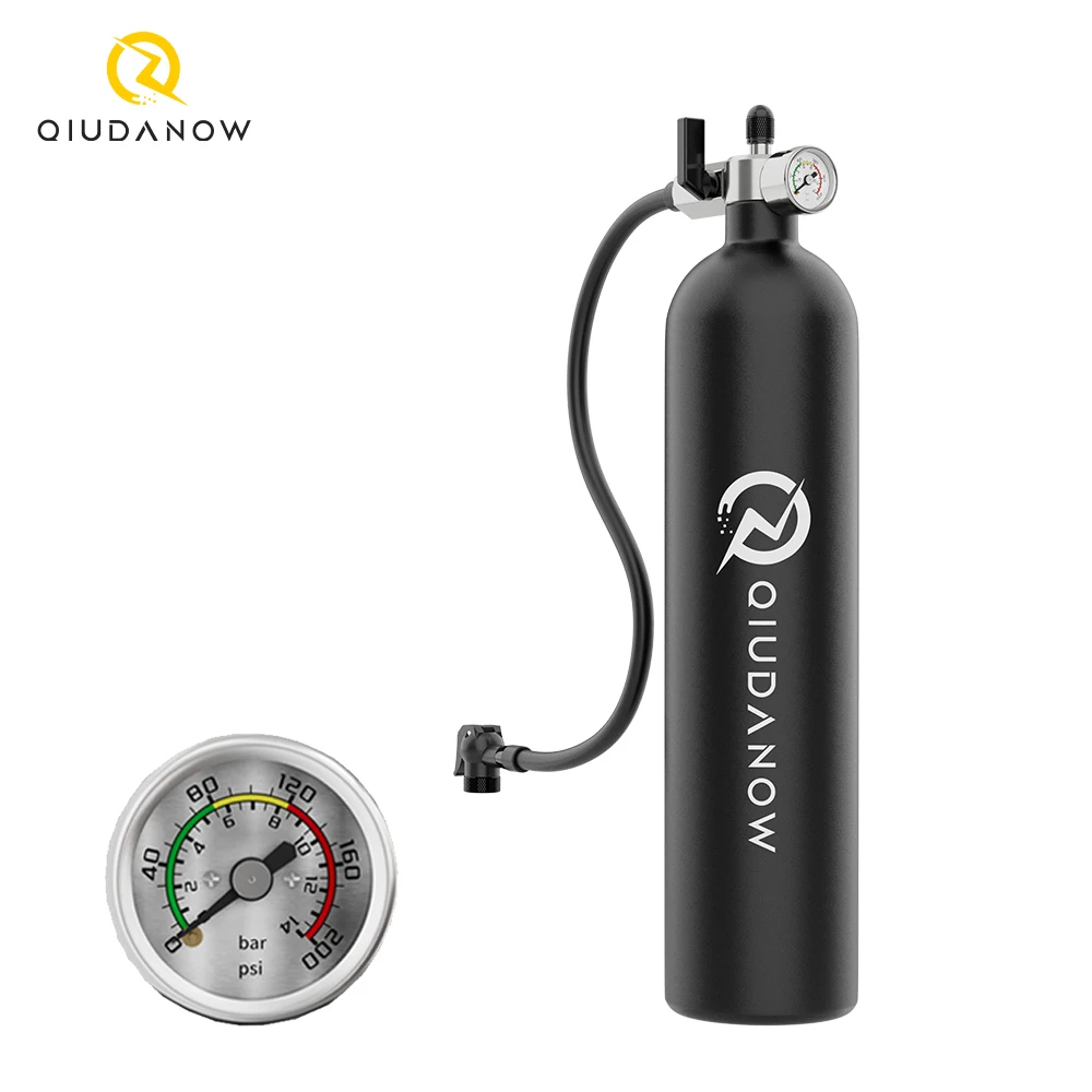 

QIUDANOW 1.3L Tire Air Booster with Gauge fits Clik/Dunlop/Schrader/Presta Valves for Bike Vacuum Tubeless Tire MTB/Road Bike