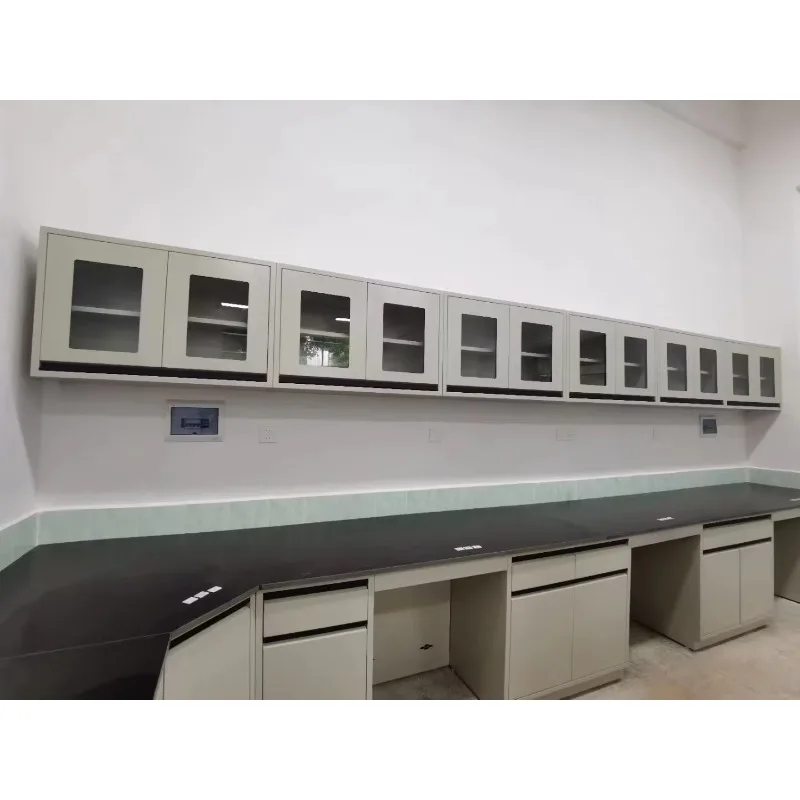 EXW All-Steel Experimental Workstation Reagent Rack Cleanroom Workbench For Research Institute University Biology Lab