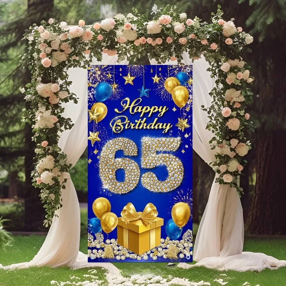fundo-fotografico-digital-dourado-e-azul-com-baloes-estrelas-e-diamantes-para-porta-para-festas-de-aniversario-e-aniversarios-de-casamento