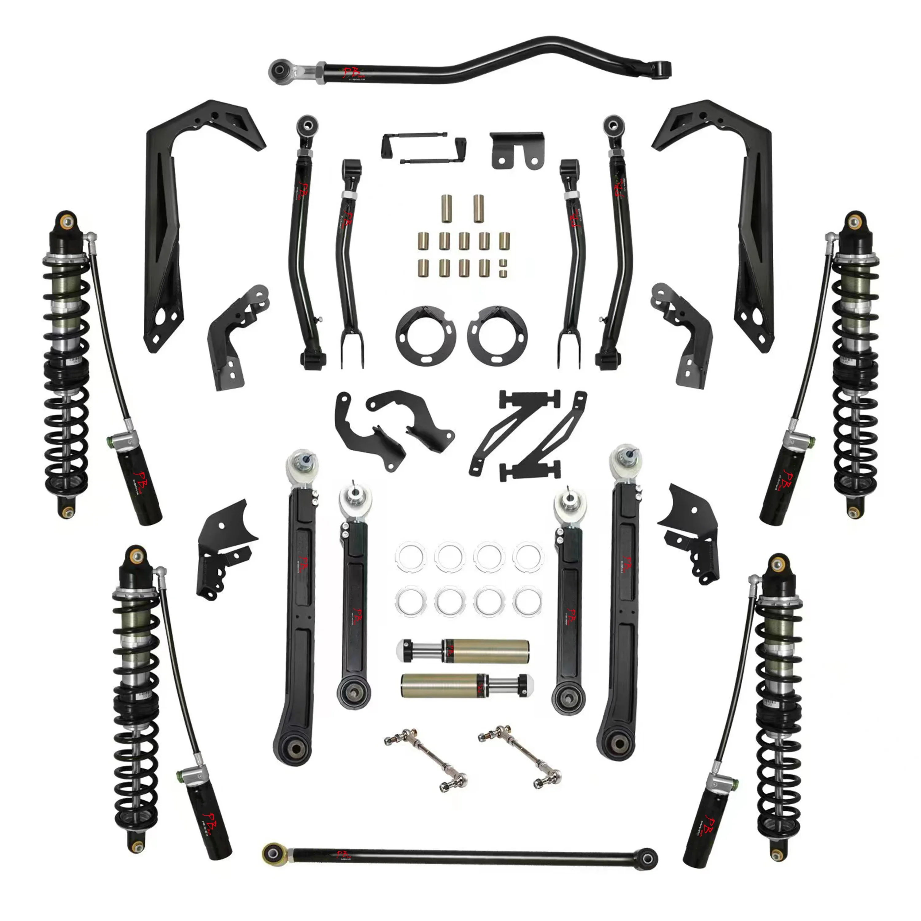For 2019-UP Jp Gladiator JT 6inch Suspension Lift Kits Control Arm Shock Absorbers