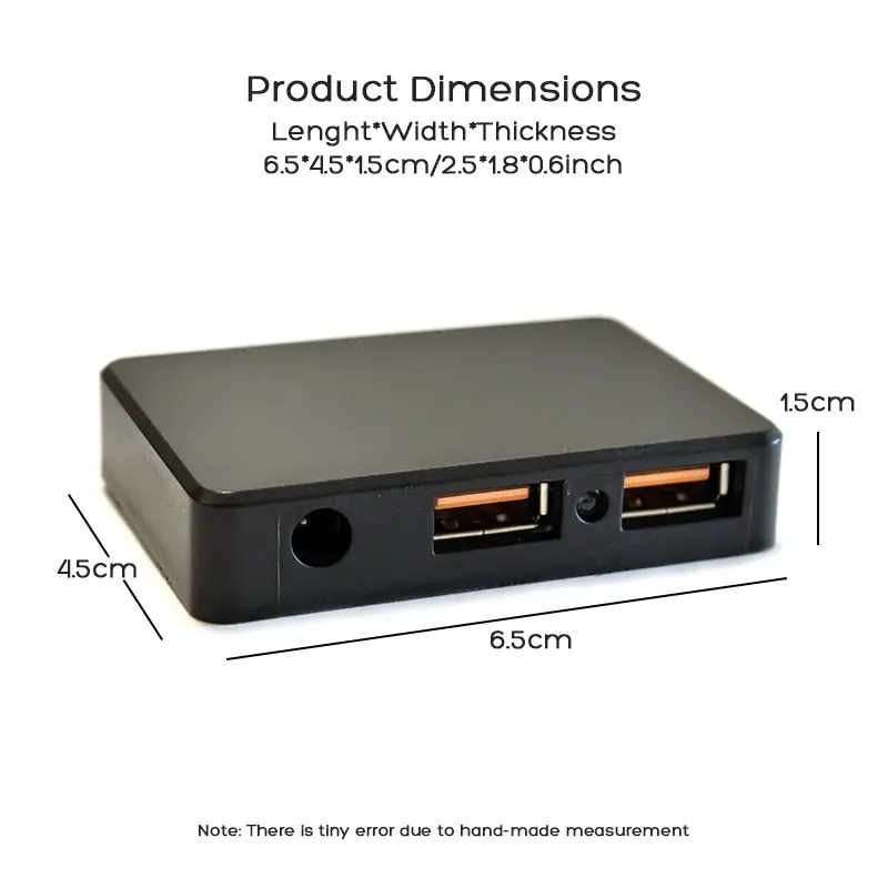 Dual USB Solar Controller Support QC 2.0 3.0 Solar Panel Voltage Current Stabilizer Regulator Inverter for Solar Panel Charger.