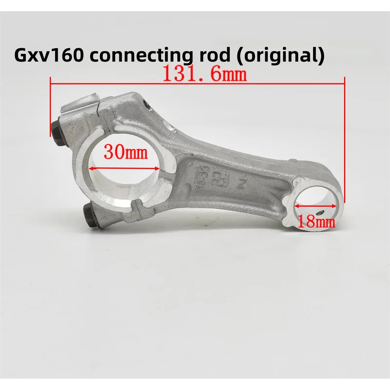 2pcs Heavy Duty Connecting Rod Assembly For Honda GXV160 Lawn Mower Weibang Garden Machinery Repair Spare Kit