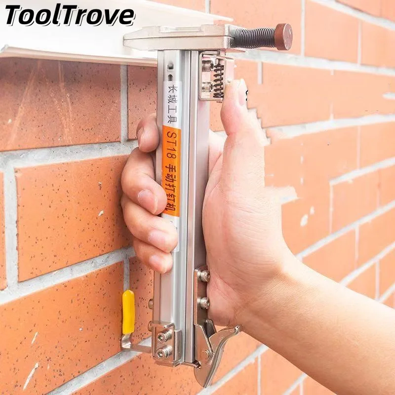 

Steel Nail Gun / Nail Shooter - ST18 Semi-Automatic Cement Wall Nail Gun , Manual Nailer for Wire Trunking