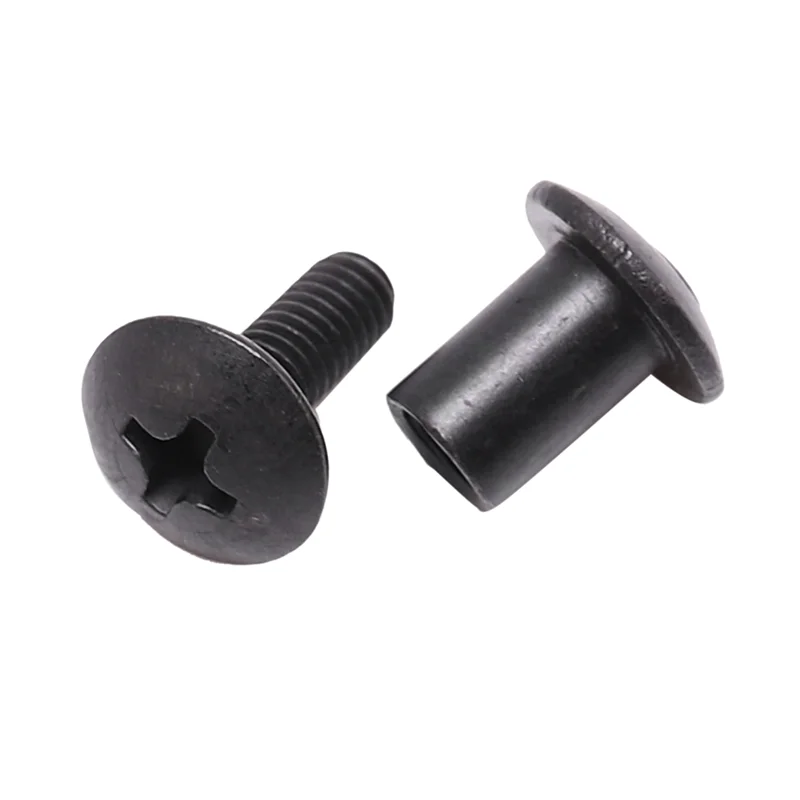 

A83I-500Pcs Tek Lok Screw Set Chicago Screw Comes With Washer For DIY Kydex Sheath Hand Tool Parts