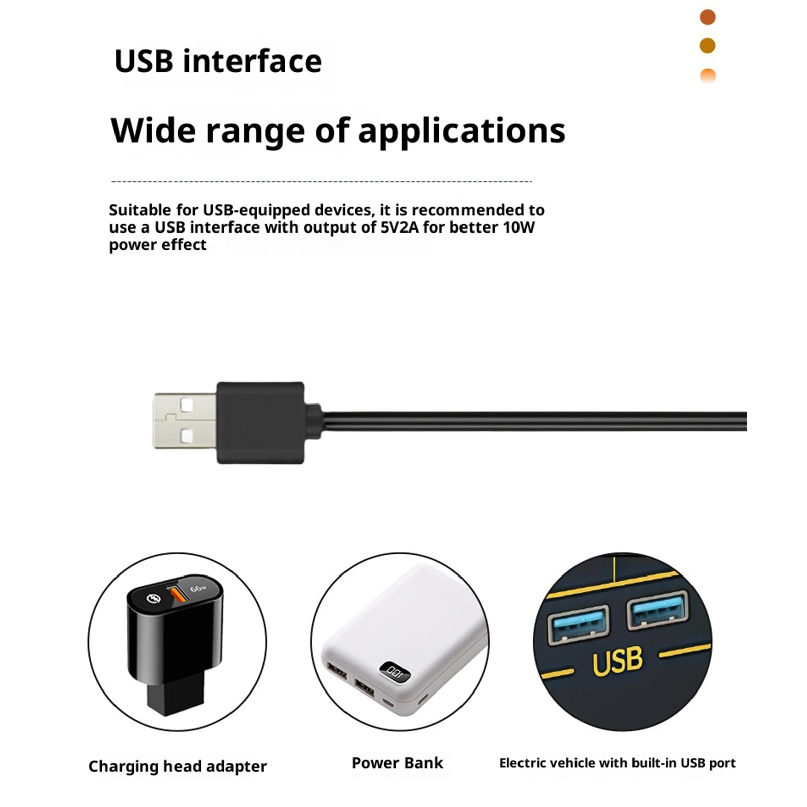 5V Handlebar Heater Anti-Slip Electric Motorized Heated Grip USB Auto-Off Grip Thermal Sleeve for Winter Cycling Protection Gear view 3