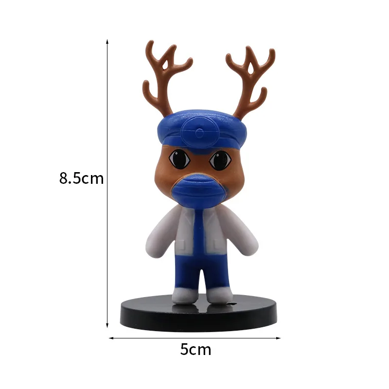 Animal Hospital Anomaly Horror Game Anime Figure Cartoon Character Figurine Doll Model Toy Collectible Desktop Gift Game Fans