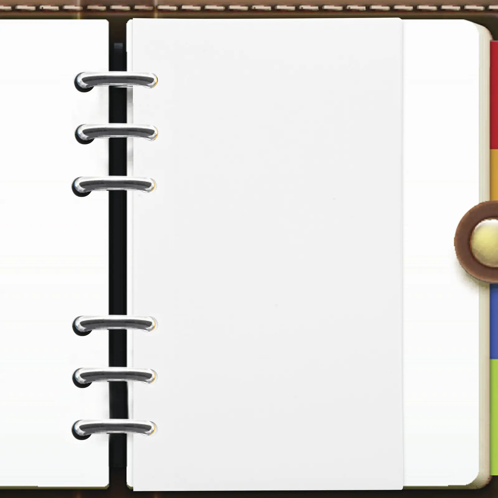 

5Pcs Budget Pocket Binder Supply Small A6 Loose Leaf Pockets Portable Portable Budget Organizer Inserts Multi-Use Binder Pocket