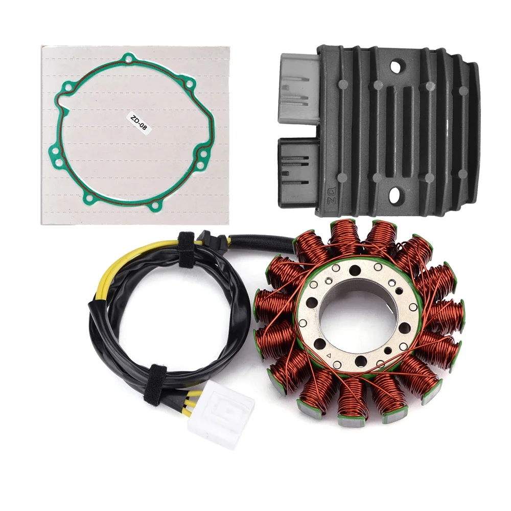 

ZX14R ZX1400 Regulator Rectifier+Stator Coil Gasket For Kawasaki ZX 1400 ZZR1400 Ninja ZX-14 ZX-14R ZX 14 14R ABS SE 2016-2021