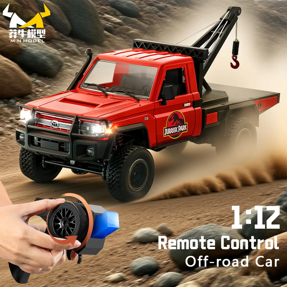 

MN МОДЕЛЬ 1:12 4WD RC Engineering Vehicle Динозавр Внедорожник Альпинистский грузовик Кран Пикап Rock Crawler Коллекция игрушек для взрослых