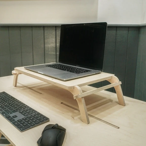 &cCenturyArt Screwless Computer Monitor Stand Riser Surface Material Other for Home Office Bedroom Use-Model Desktop Stand-264