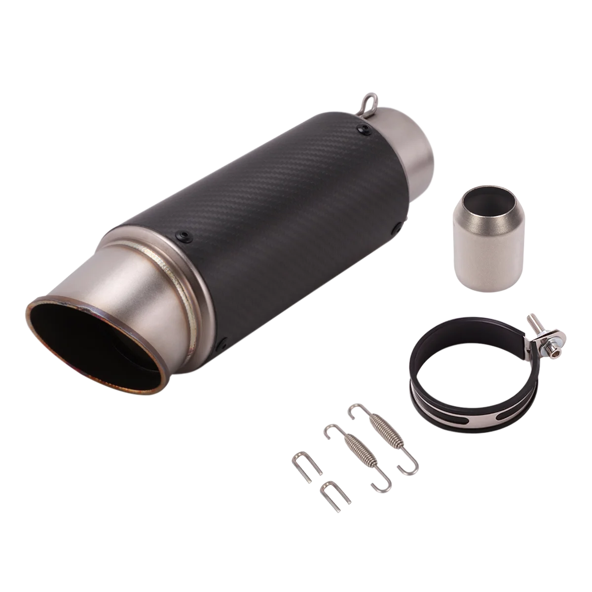 Slip On For Kawasaki Z750 Z 750 2007 - 2014 Years Motorcycle GP Exhaust Escape Modify Mid Link Pipe With Moto Muffler DB Killer