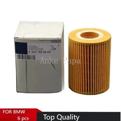 Set of 6 Engine Oil Filters For W211 W164 X164 W251 V212 S212 C207 New