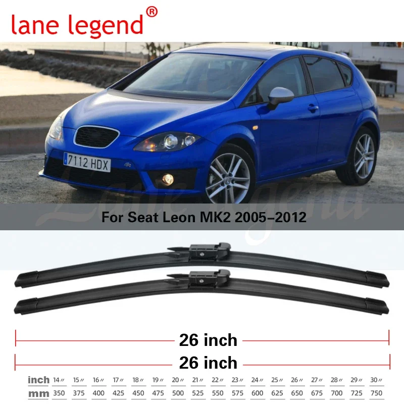 Car Wiper Blade For Seat Leon MK2 26\