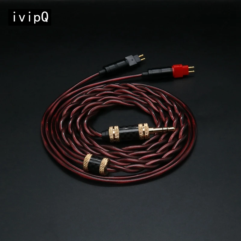 

ivipQ 311 Flame Bird LITZ Oil immersed Graphene Palladium Plating Headphone Upgrade Cable For HIFIMAN ANANDA HD560 HD650 HD800