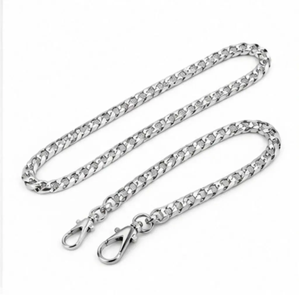 Luxury Grade Metal Purse Chain Strap Replacement for Handbags Cross Body Shoulder Bags Clutches Polished Glossy Tough Ductile