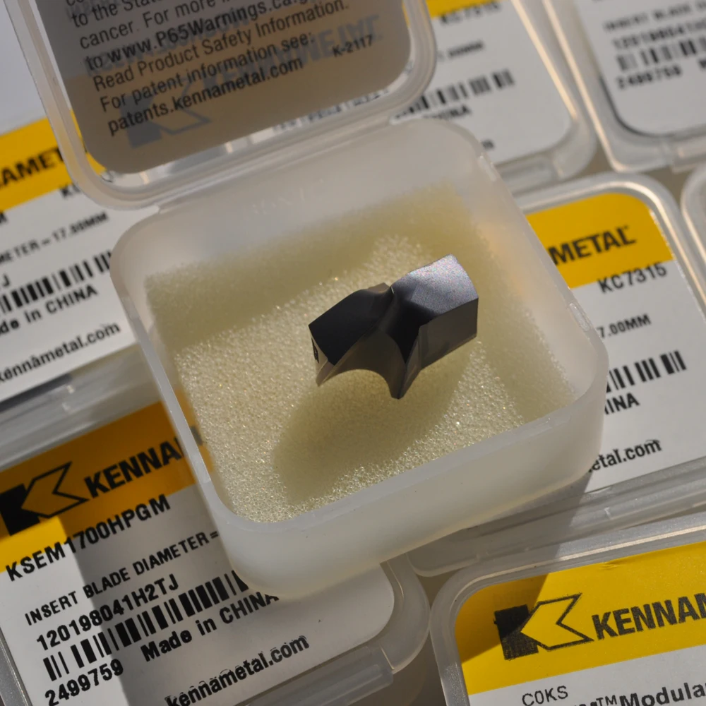 Imagem -02 - Kennametals-original Ksem Modular Brocas Insere Ksem1600hpgm Ksem1750hpgm Ksem1800 Perfuração Rápida Buraco de Perfuração de Metal