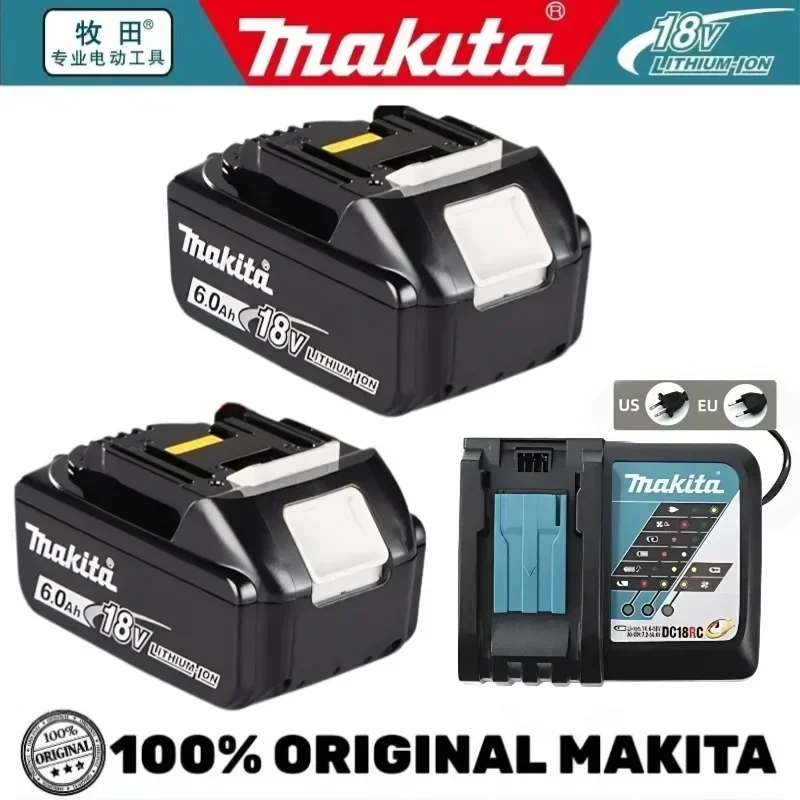 

100% Genuine Makita 18v 6.0Ah Replacement battery bl1850b BL1850 bl1860 bl 1860 bl1830 bl1815 bl1840 LXT400 for makita tools