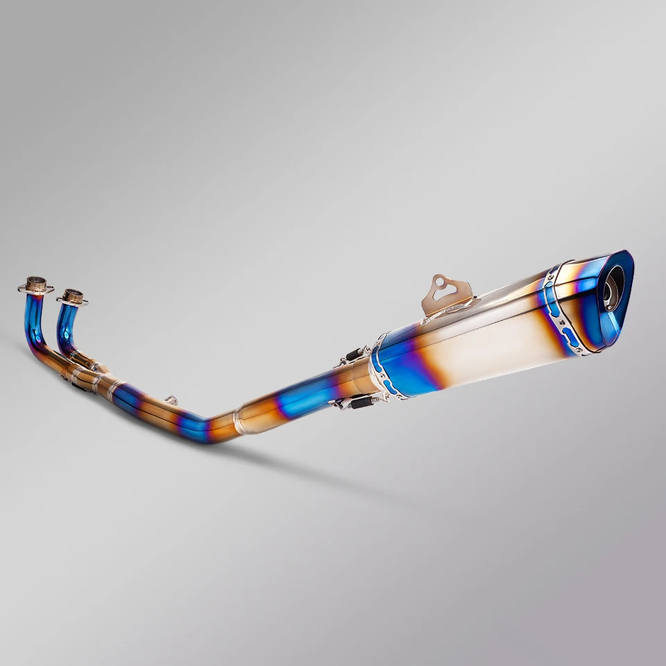 For TMAX 530 560 TMAX530 Tmax560 17-25 Motorcycle Exhaust System Modify Stainless Titanium Alloy Slip on Front Pipe 60mm